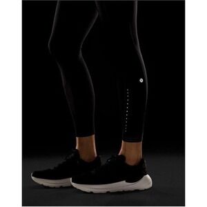 🍋EUC Lululemon Fast Free High Rise Tight 25" 3 Pockets Glow W5GCTS 8 Black $128